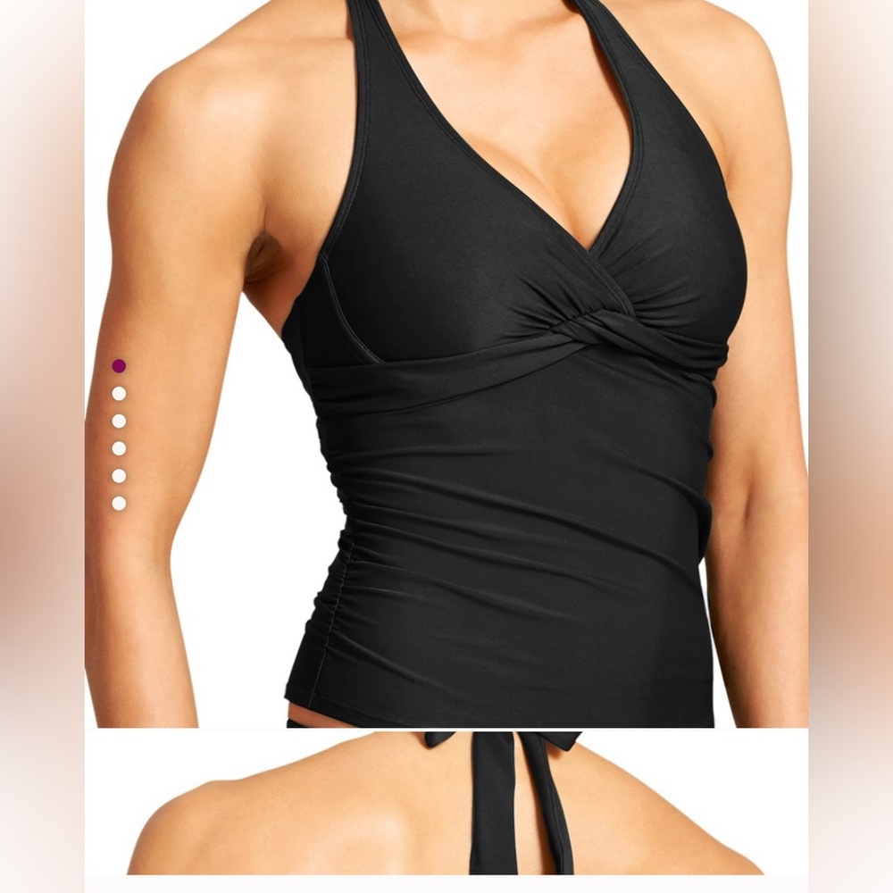 Athleta Black Swimsuit Top